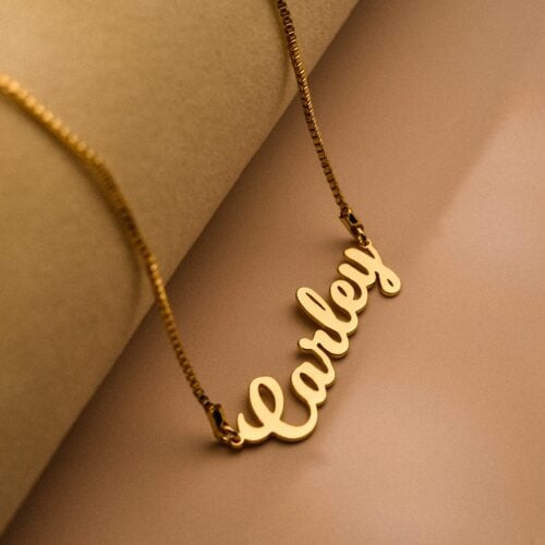 Custom initial necklace 2