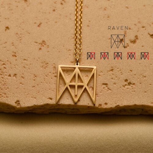 Initial necklace 4