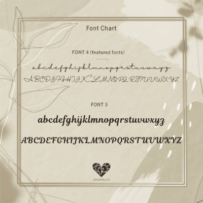 Font Chart Jz0002nm A