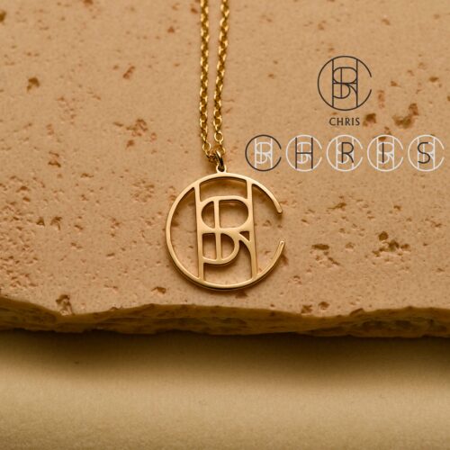 Initial necklace 4