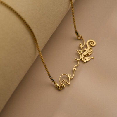 Custom Initial Necklace 2