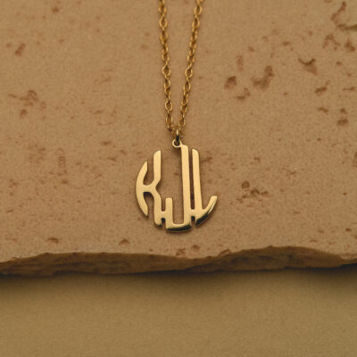 Custom Monogram Necklace 1