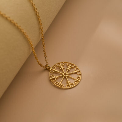 Dainty Compass Necklace 2