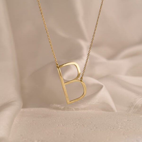 Letter Pendant Necklace 2