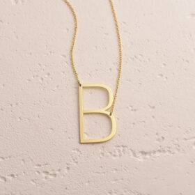 Letter Pendant Necklace 3