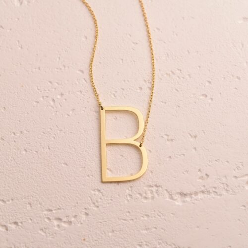 Letter pendant necklace 3