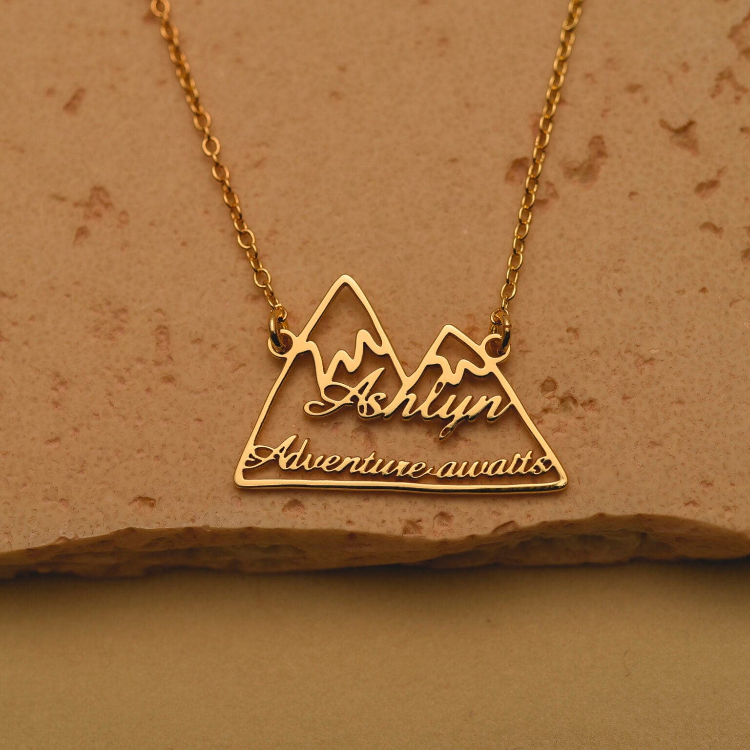 Personalized Adventure Awaits Necklace