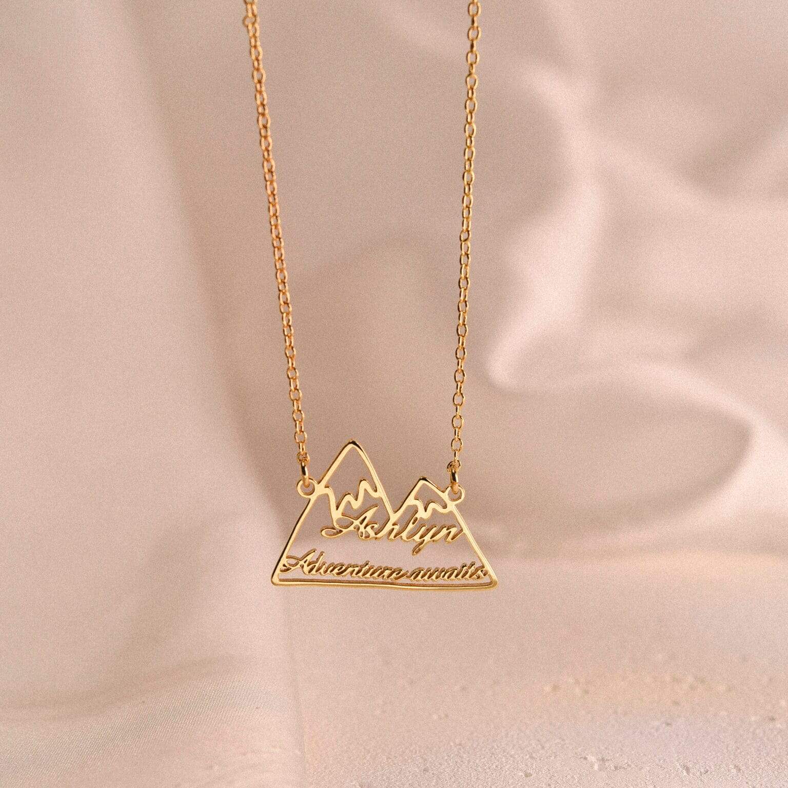 Personalized Adventure Awaits Necklace