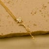 Personalized Birthflower Name Necklace 1