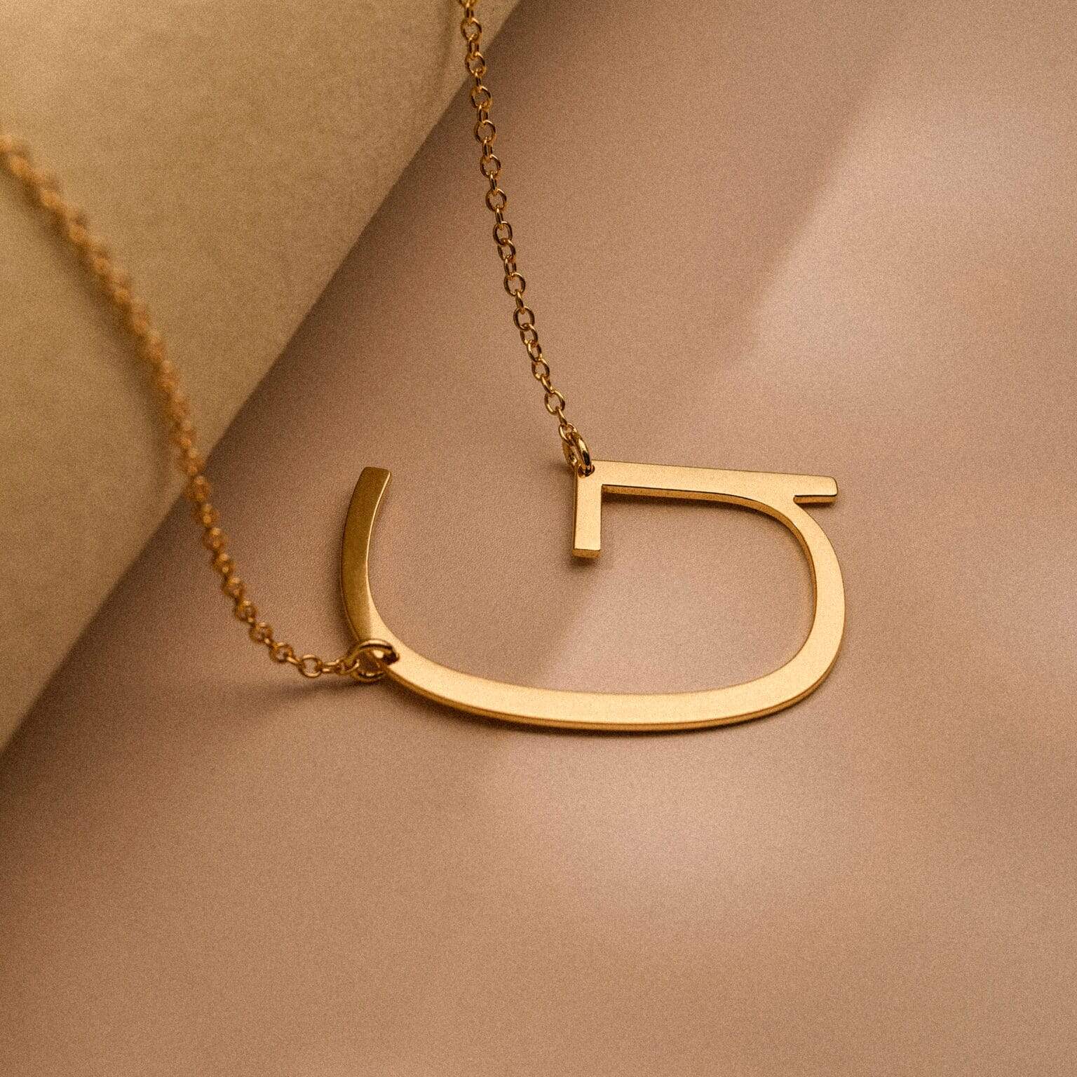Personalized Initial Pendant Necklace