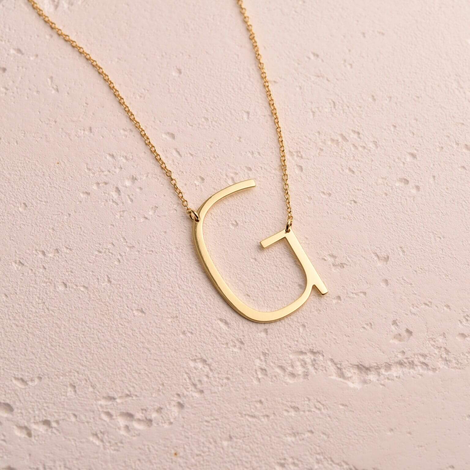 Personalized Initial Pendant Necklace