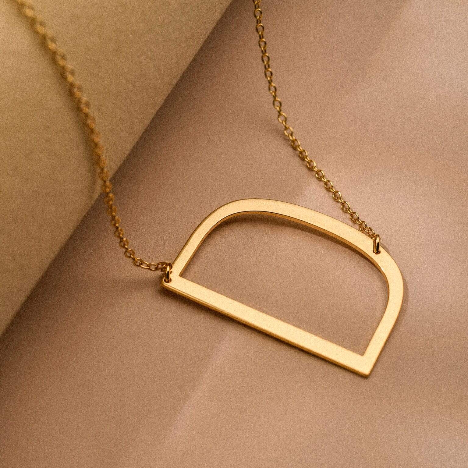 Personalized Letter Pendant Necklace