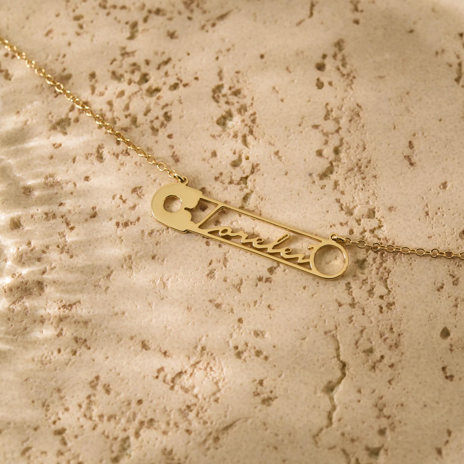 Personalized Pin Necklace