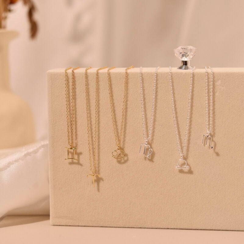 Zodiac Necklace-5 Zodiac necklace 5