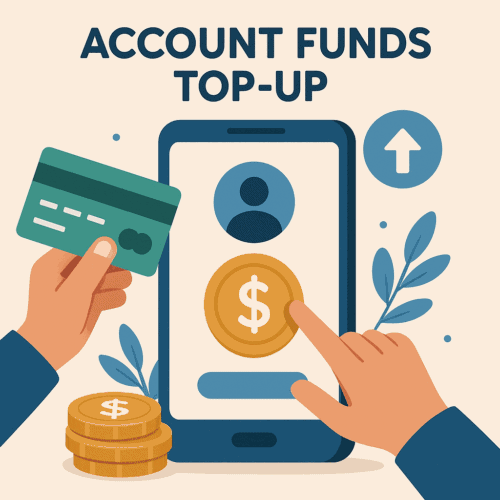 Account funds topup