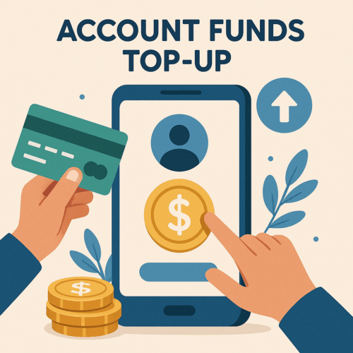 Account funds topup