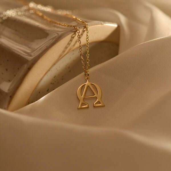 Alpha omega necklace for women 2