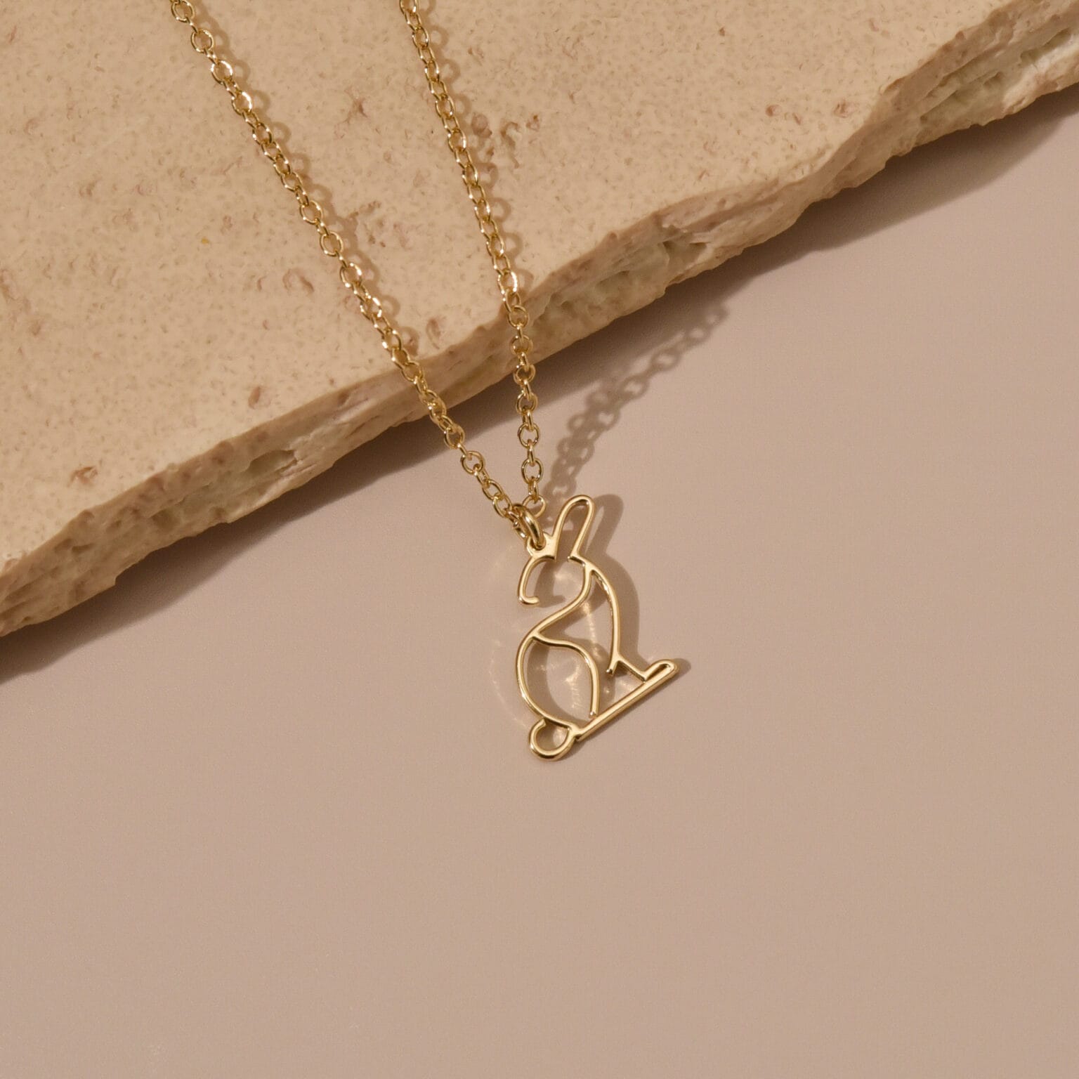 Bunny Pendant Necklace