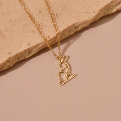 Bunny pendant necklace 1