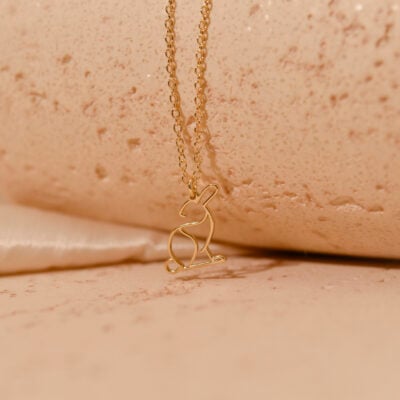 Bunny pendant necklace 3