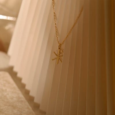 Chi rho cross necklace 4