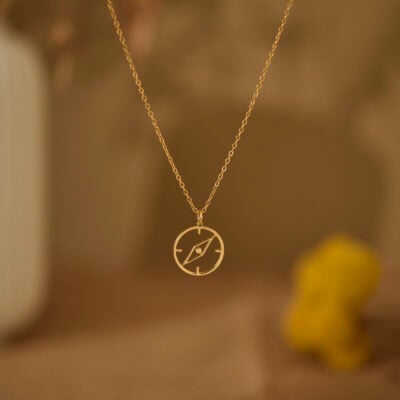 Compass necklace 1