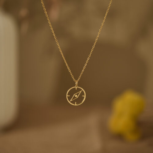 Compass necklace 1