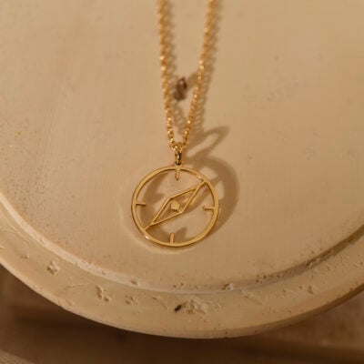 Compass necklace 3