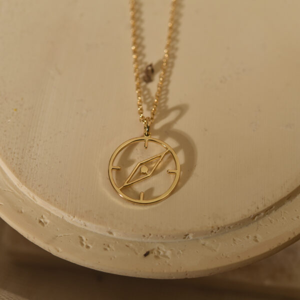 Compass necklace 3