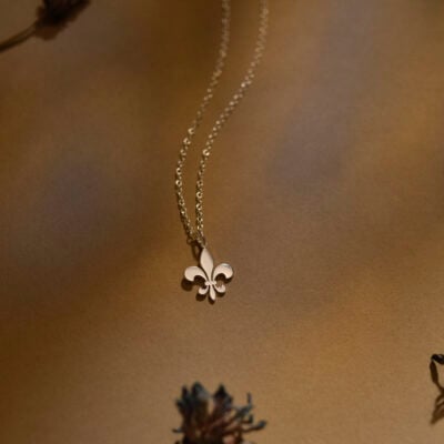 Fleur de lis necklace 1