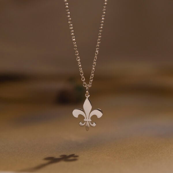 Fleur de lis necklace 3