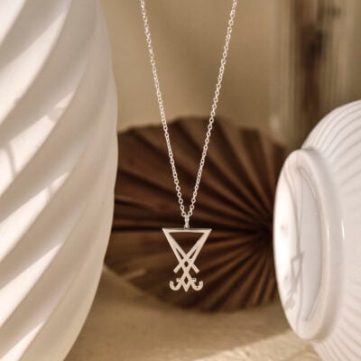 Sigil of lucifer necklace 1