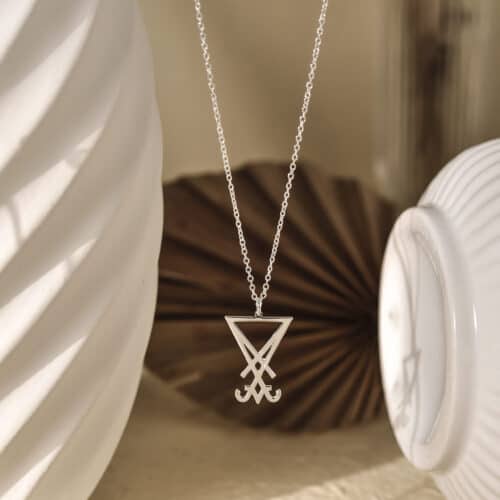 Sigil of lucifer necklace 1