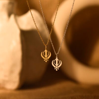 Sikhism symbol necklace 3