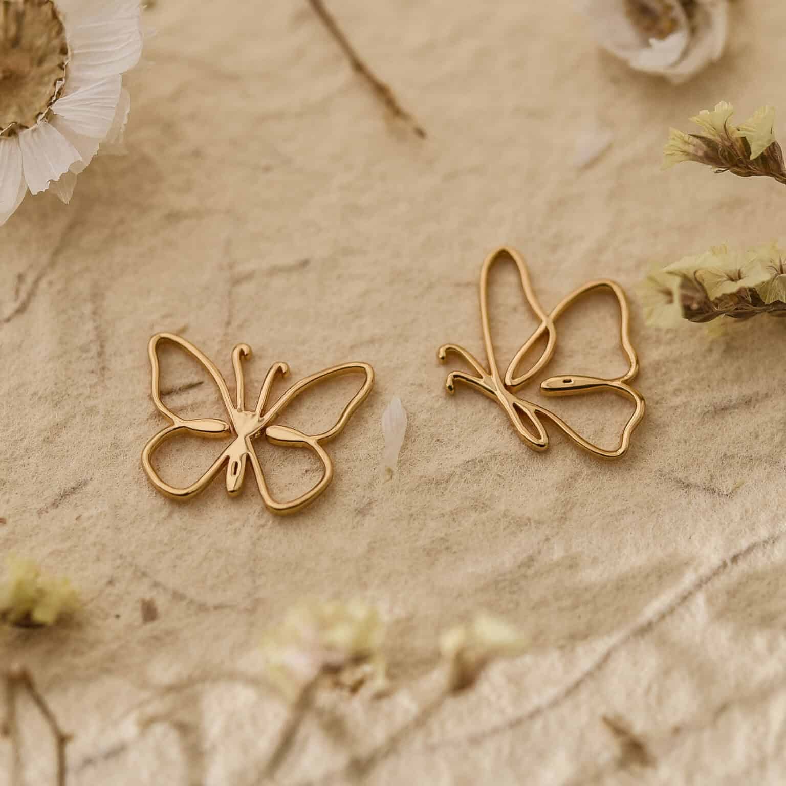 Silver Butterfly Necklace