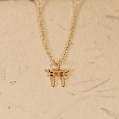 Torii gate necklace 1