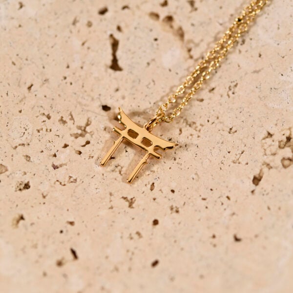 Torii gate necklace 2