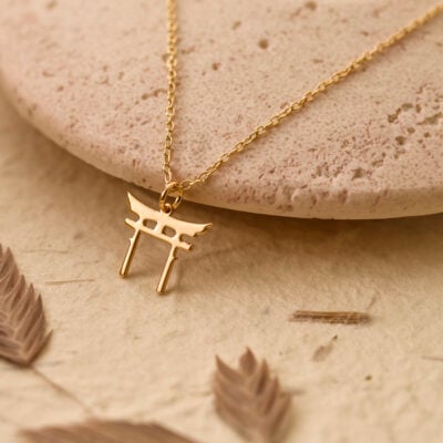 Torii gate necklace 3