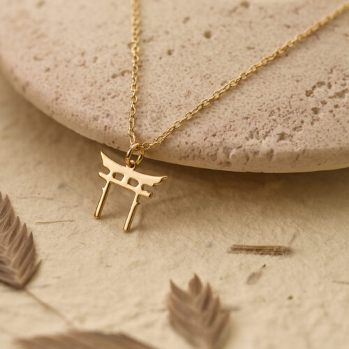 Torii gate necklace 3