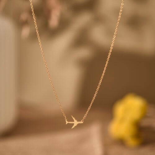 Airplane necklace 1
