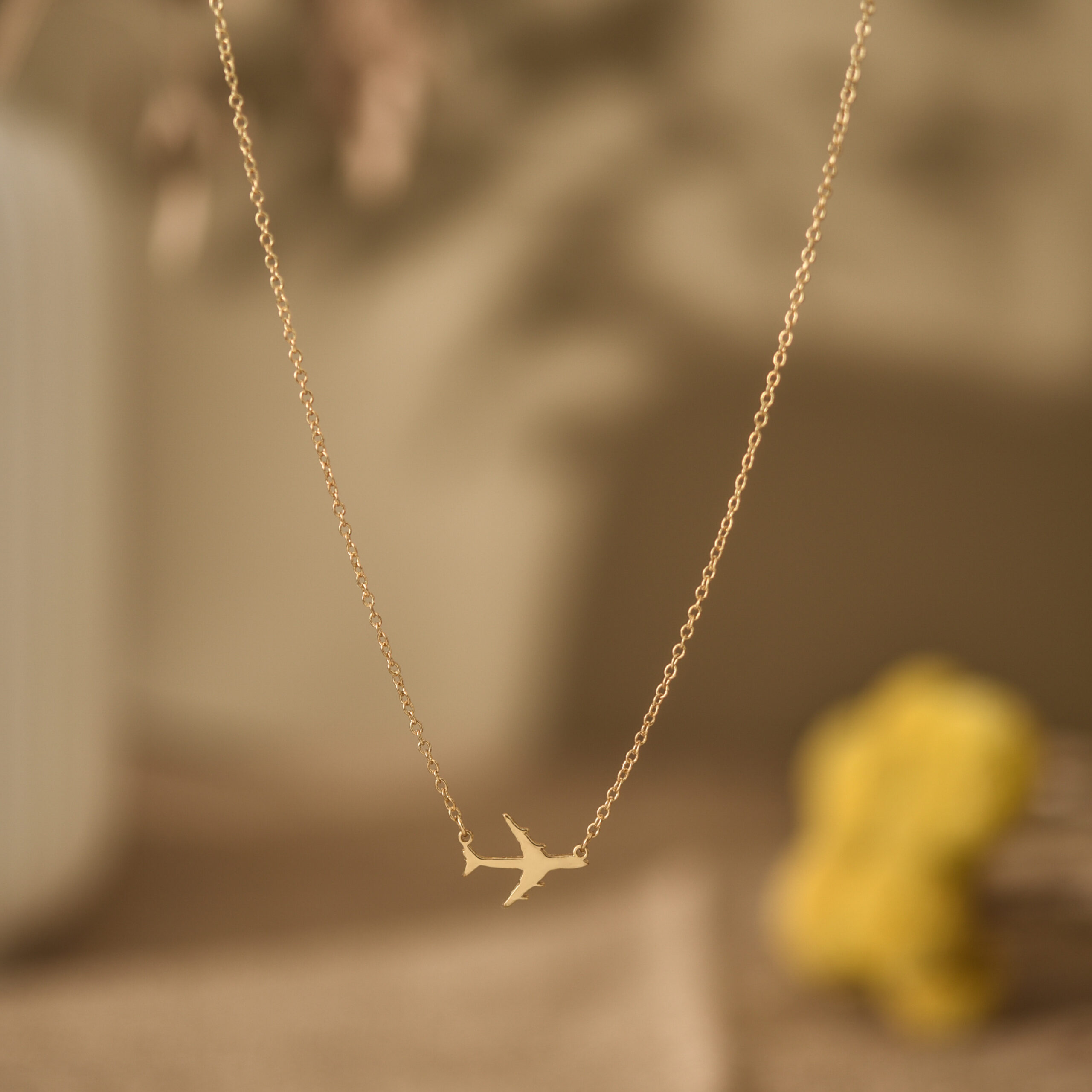 Airplane necklace 1
