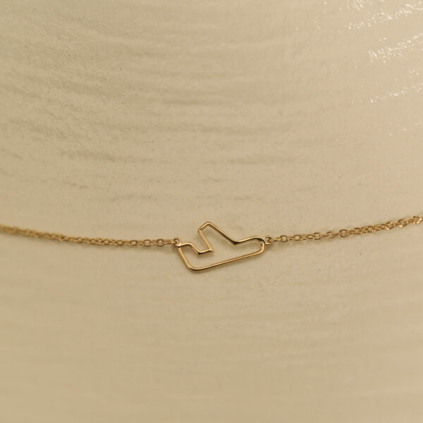 Dainty airplane necklace 8