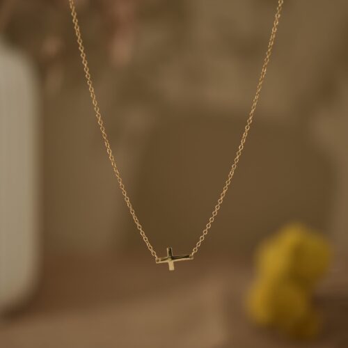 Gold Cross Necklace