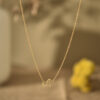 Origami horse necklace 1