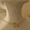 Origami horse necklace 2