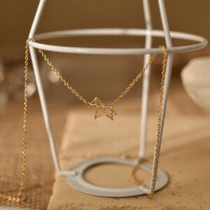 Origami horse necklace 4