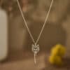 Personalized origami name necklace 1