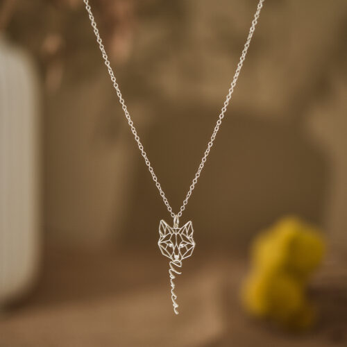 Personalized origami name necklace 1