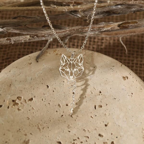 Personalized origami name necklace 3